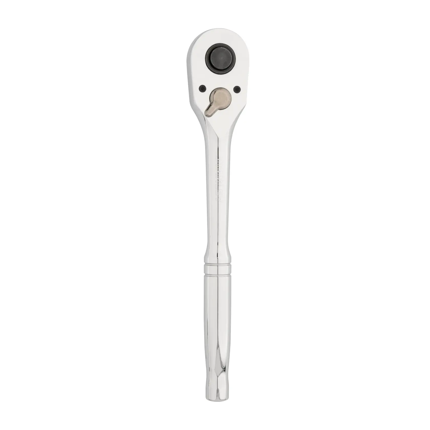 Llave de carraca cromada STANLEY 4-87-930, categoría herramienta, foto frontal vertical sobre fondo blanco.